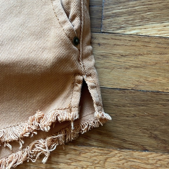 Billabong Coast Line Camel Denim Pull-On Shorts size Medium - Picture 7 of 8